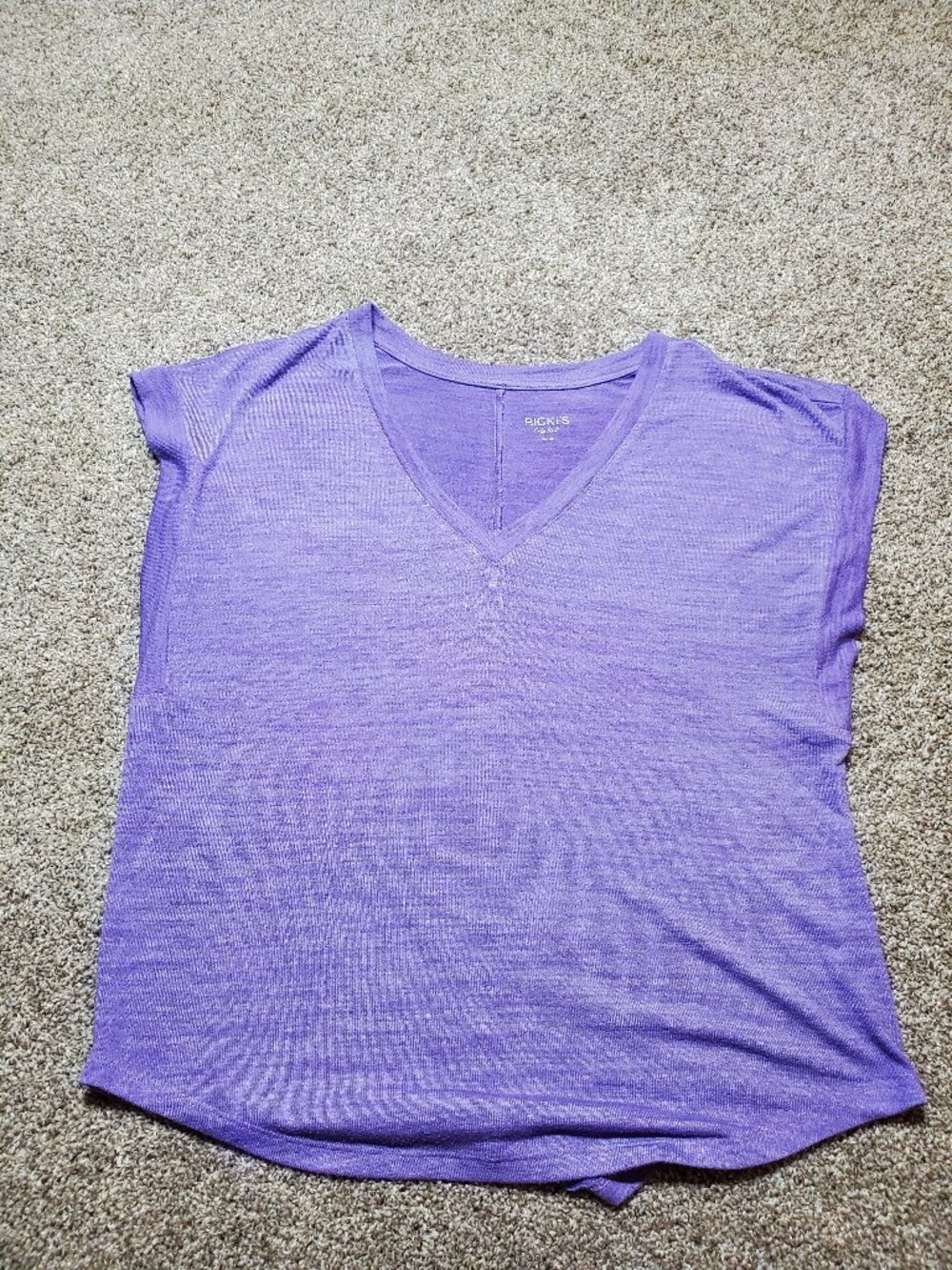 Ricki's Women's Sleeveless Purple Top Medium Size